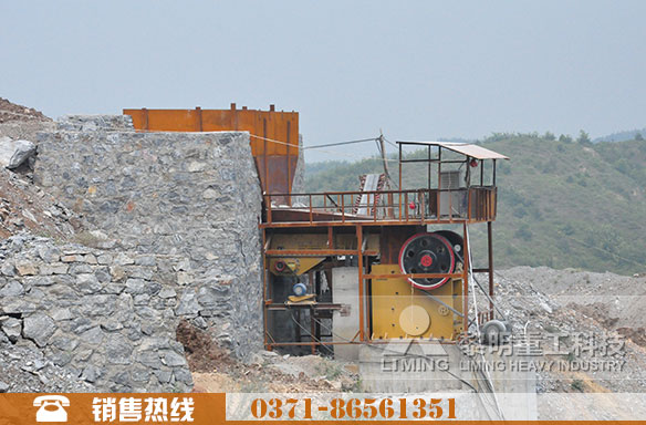 河北時(shí)產(chǎn)500噸石灰石生產(chǎn)線