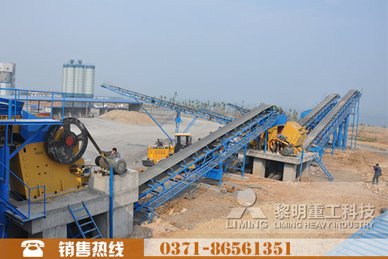 VSI制砂機現(xiàn)場