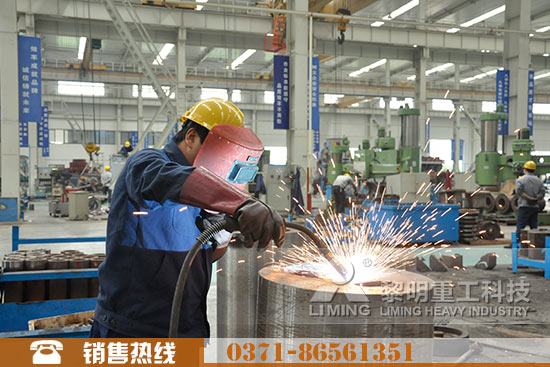 VSI制砂機制作過程