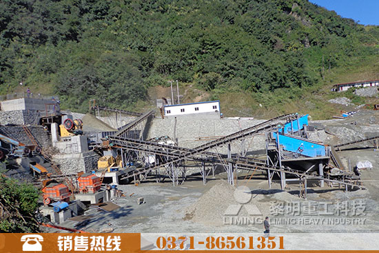 花崗巖碎石生產線