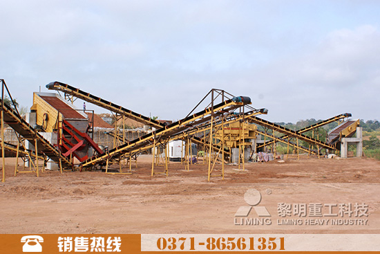 花崗巖制砂生產線