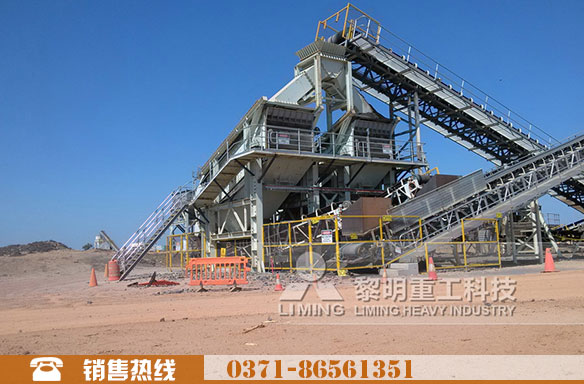 湖南河卵石制砂生產線