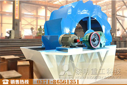 輪式洗砂機