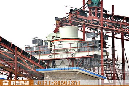 河卵石制砂生產線