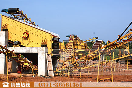 花崗巖碎石生產線