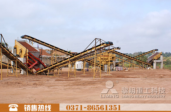 湖北石英石制砂生產線