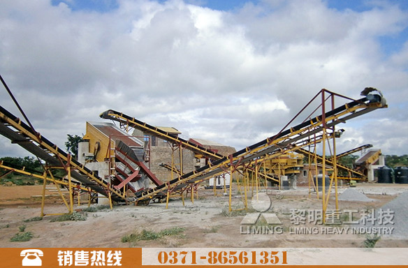 湖北石英石制砂生產線