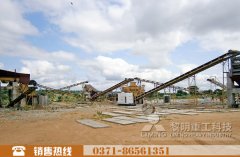 湖北500噸石英石制砂生產線