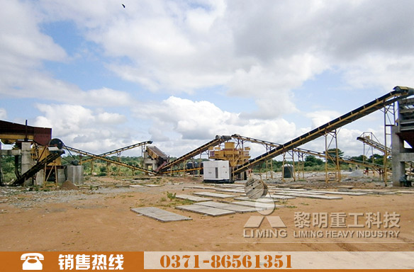 湖北石英石制砂生產線