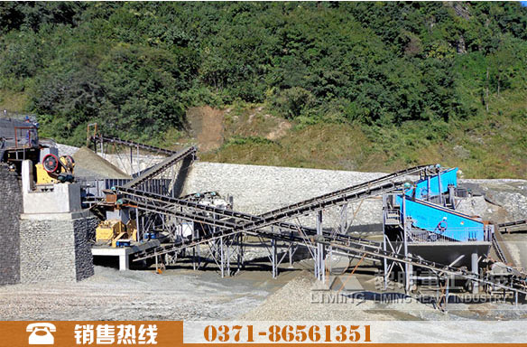 河卵石制砂生產(chǎn)線