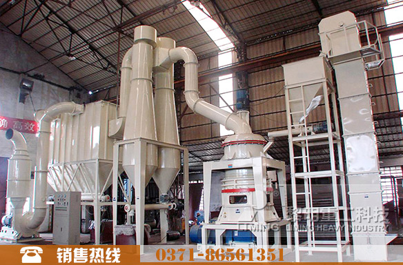 中國交通集團60噸石灰石磨粉生產線