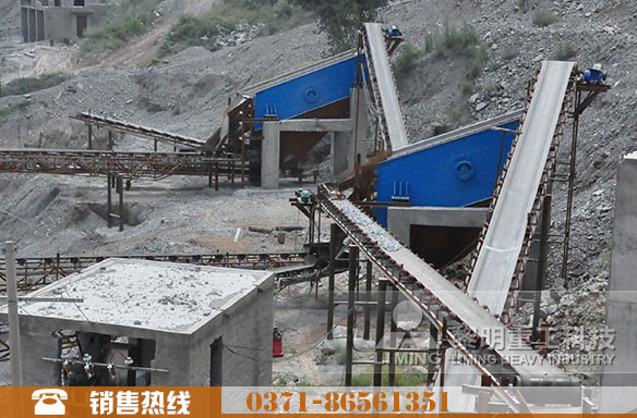 湖北碎石生產線流程