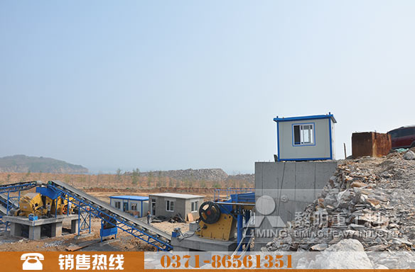 山東砂石骨料生產(chǎn)線